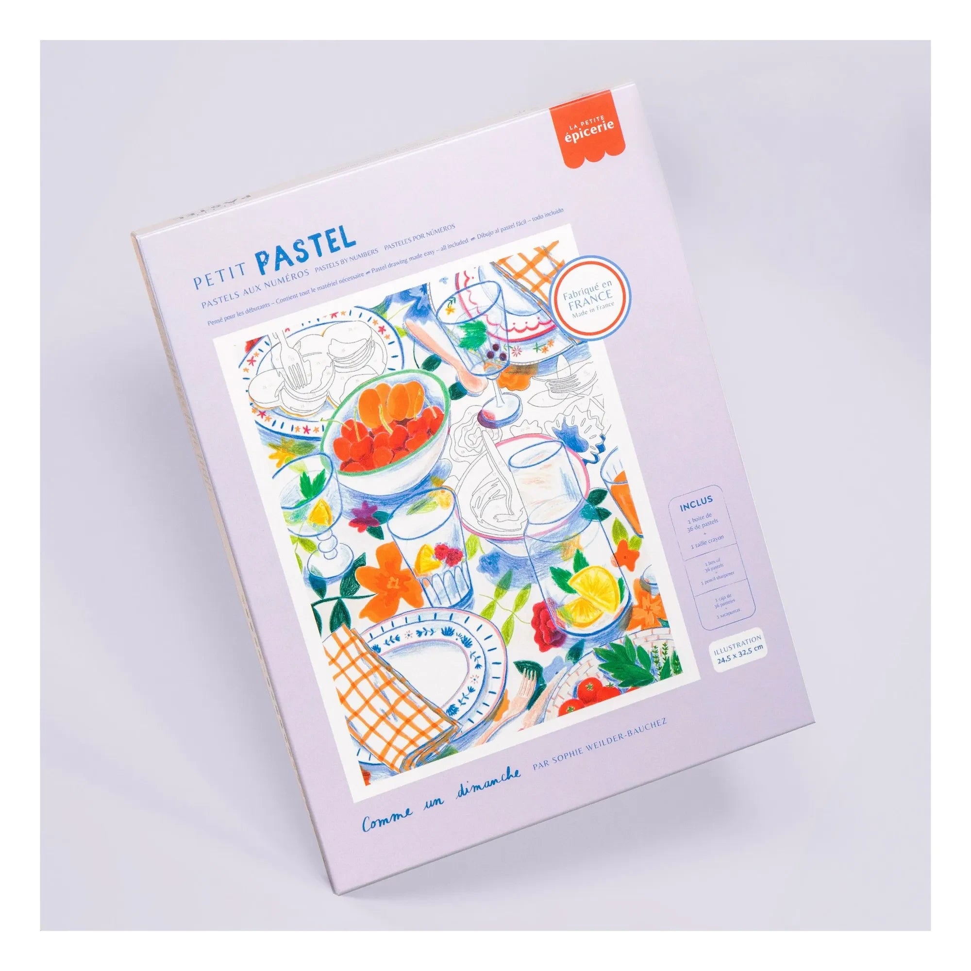 La Petite Épicerie - Numaralı pastel seti - Comme un Dimanche