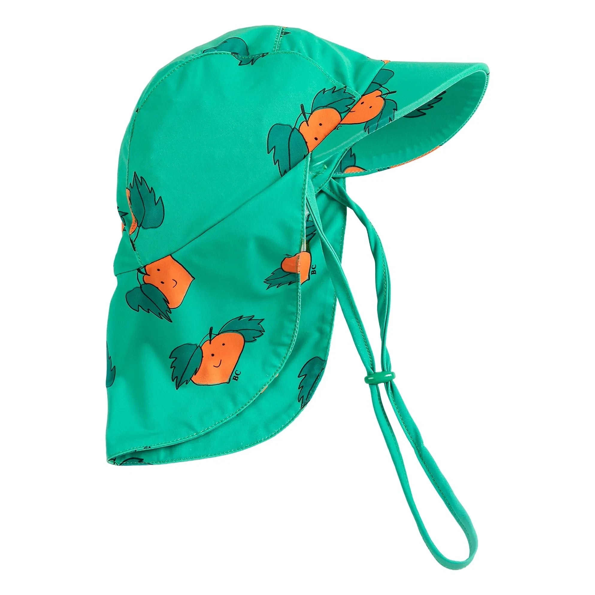 Bobo Choses - Orangefarbene Badekappe | Grün