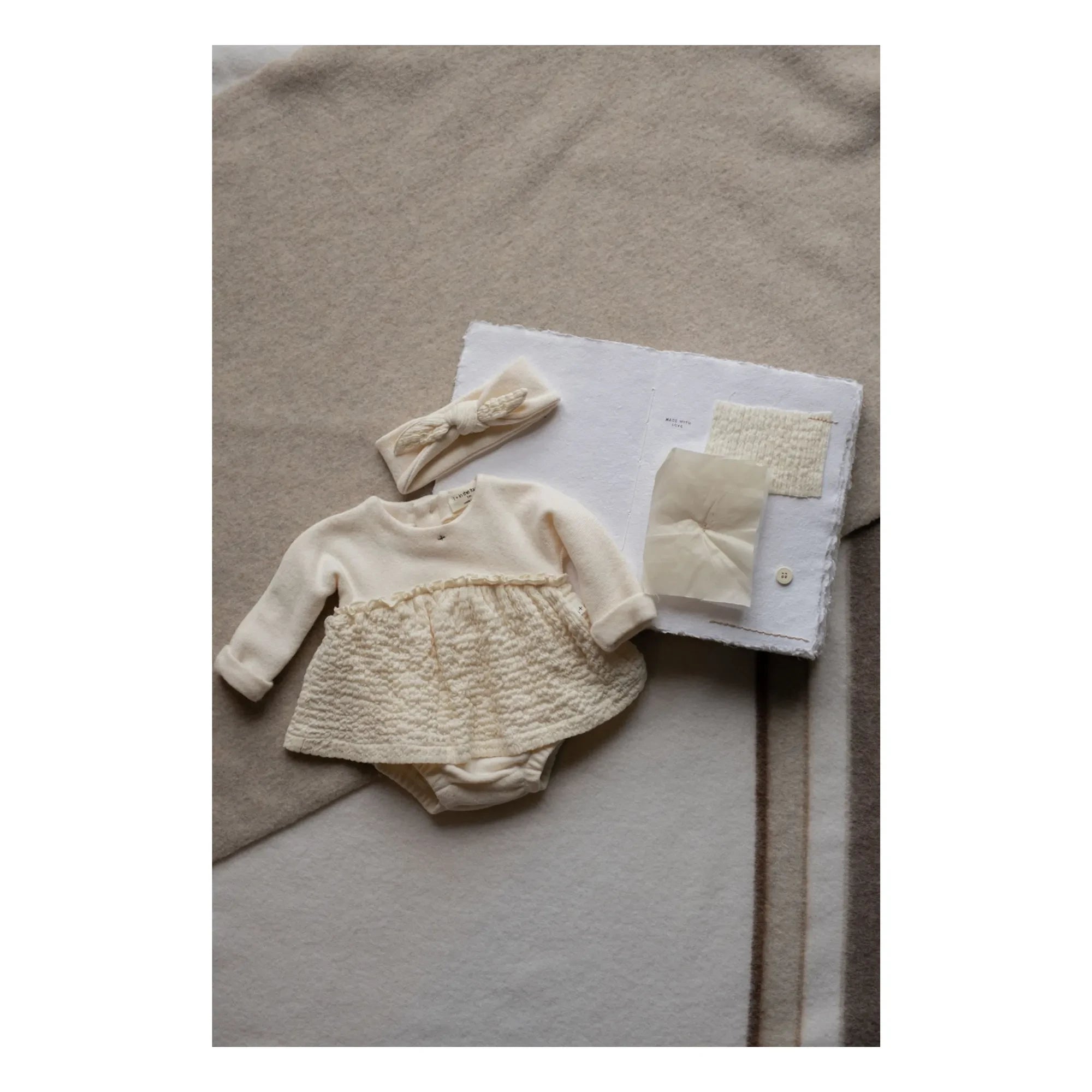 1+ in the family - Nicoline elbise | Ekru