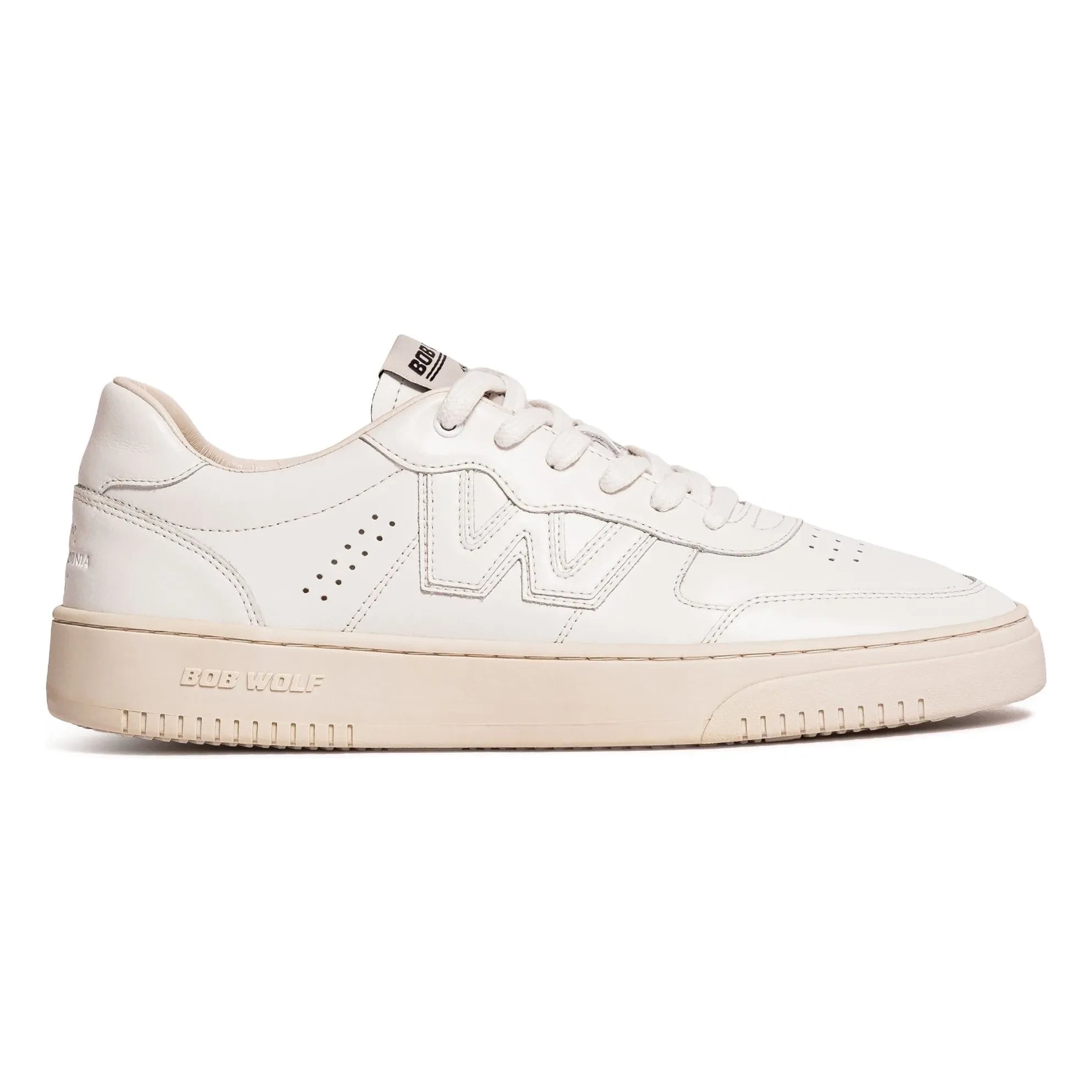 Bob Wolf - Legacy Leder-Sneaker | Weiß