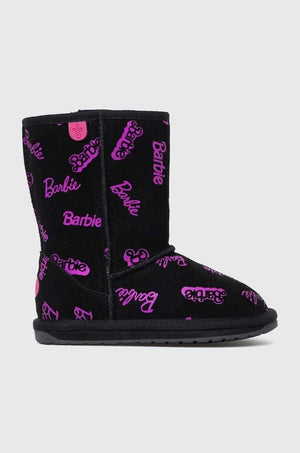 Çocuk süet botlar Emu Australia Barbie? Wallaby Print Lo