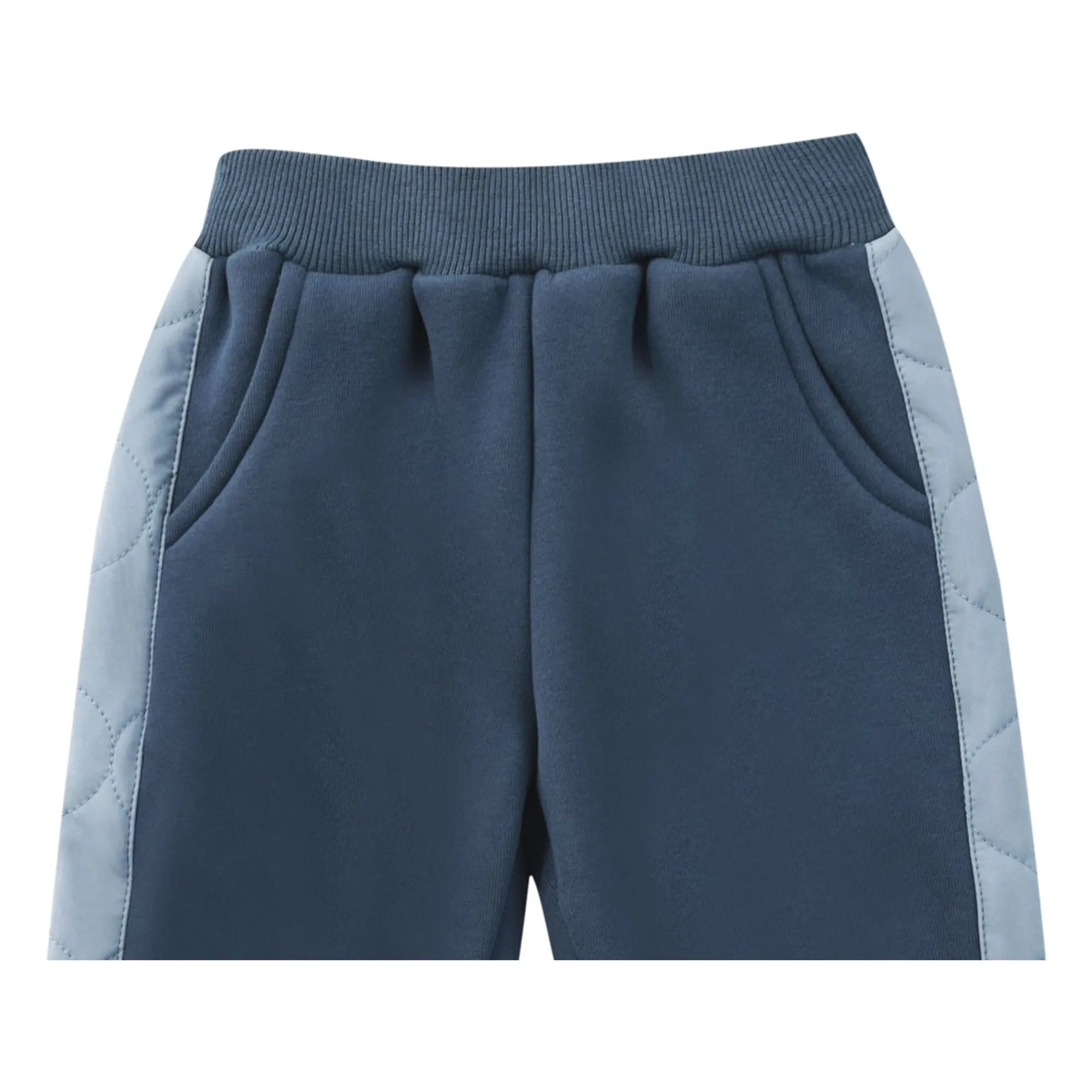 Donsje - Noorien Bi-Material Jogger | Koyu Mavi