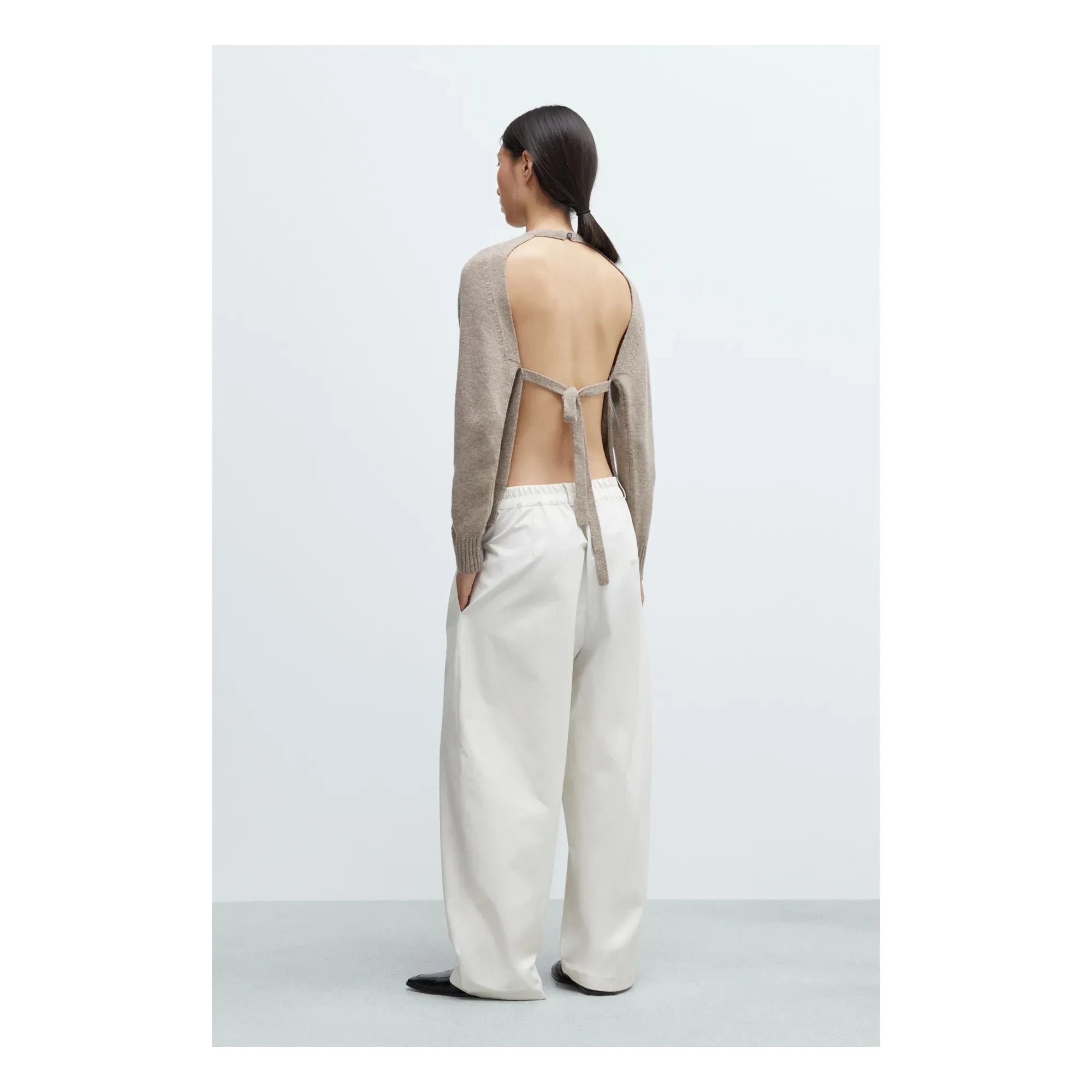 Cordera - Personalisierte Baumwollhose | Elfenbein