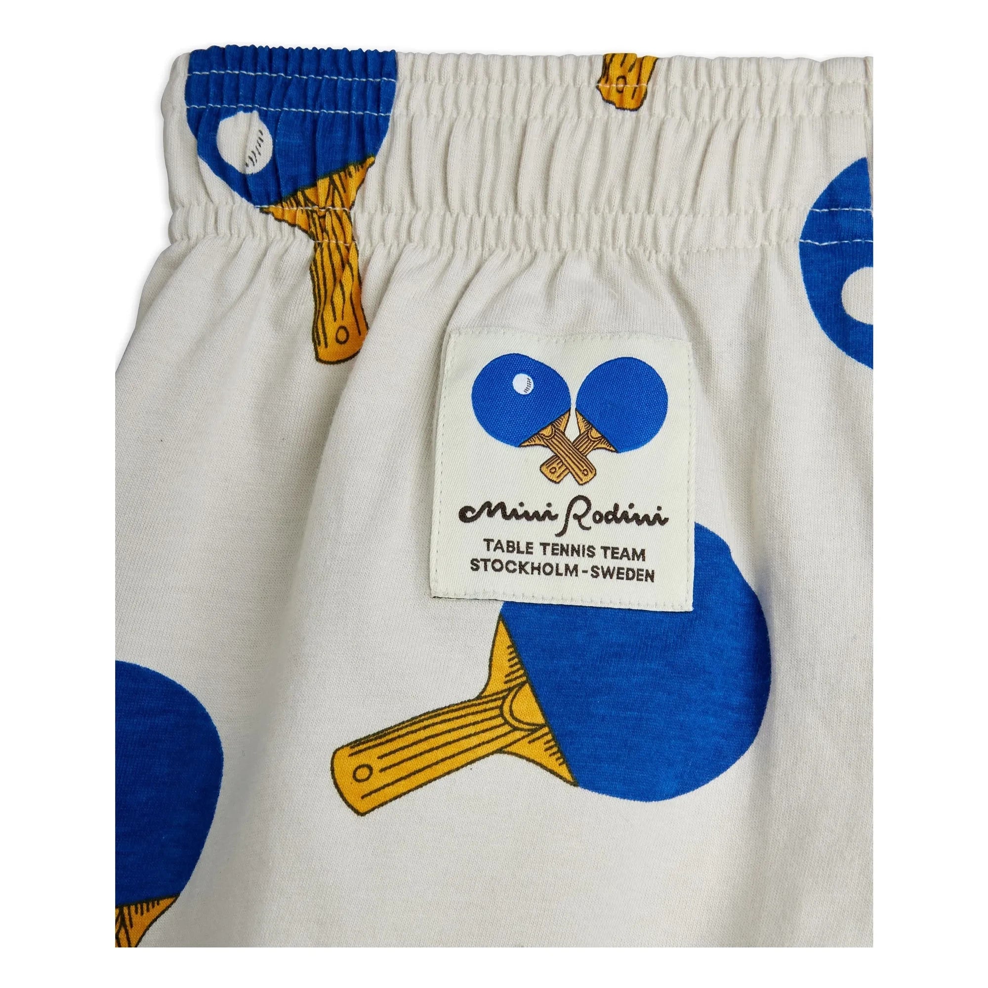 Mini Rodini - Organic cotton Ping Pong shorts | Gray