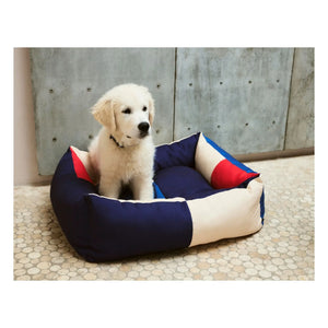 Heu - Hundebett | Dunkelblau