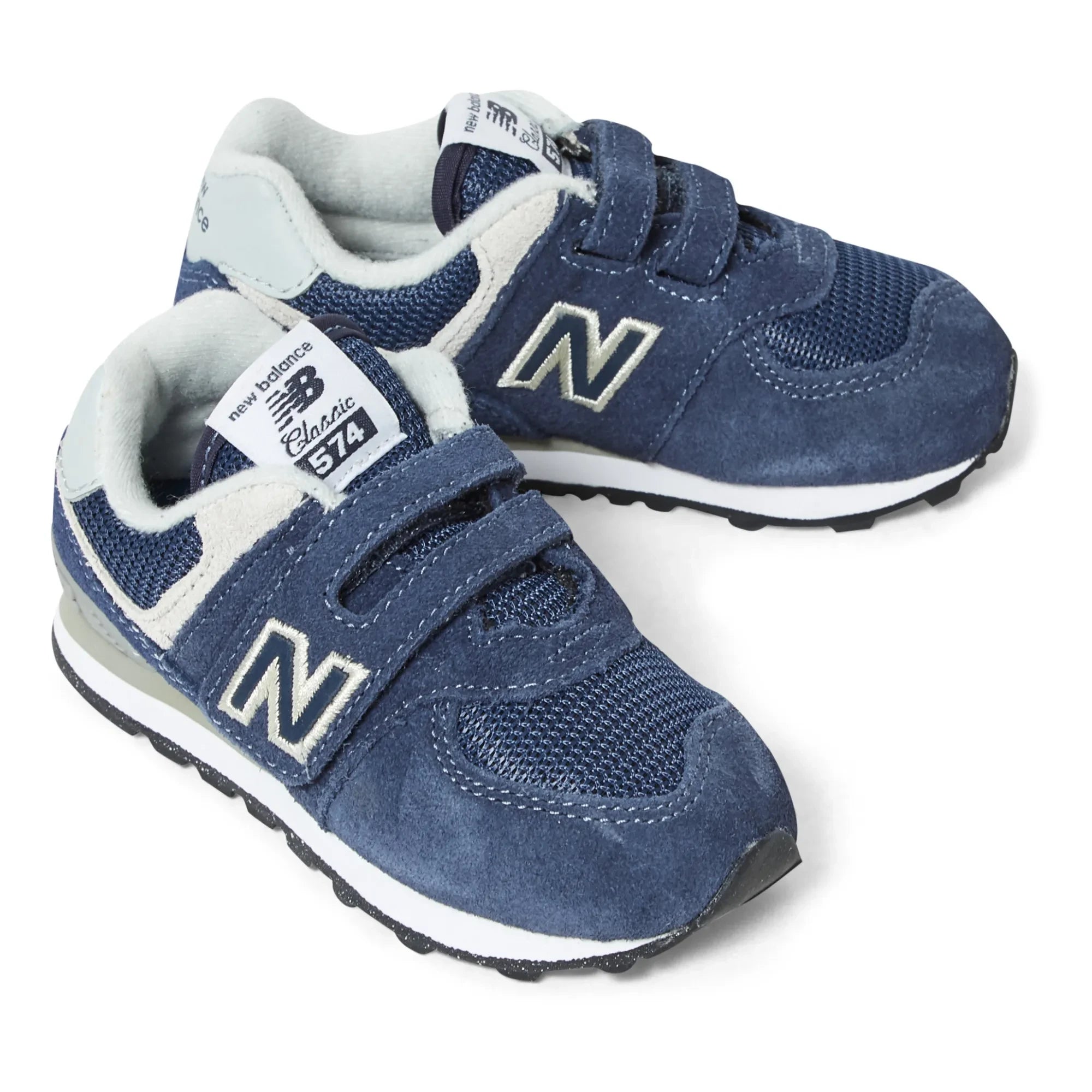 New Balance - 574 Velcro Sneakers | Navy Blue