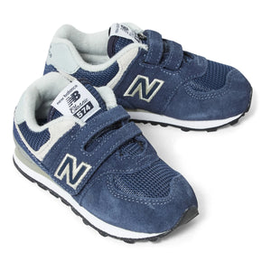 New Balance - 574 Velcro Sneakers | Navy Blue