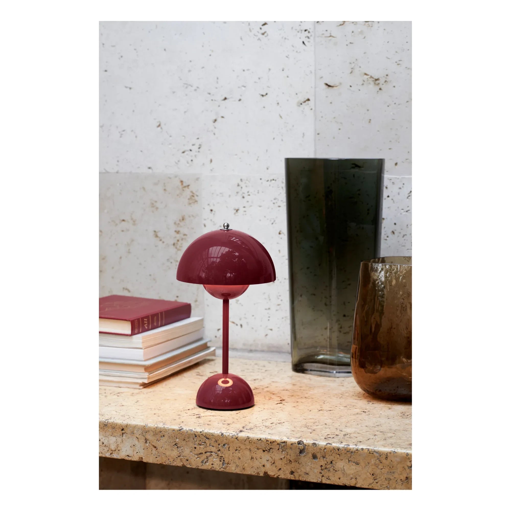 & Tradition - VP9 Flowerpot Taşınabilir Masa Lambası, Vernon Panton | Erik
