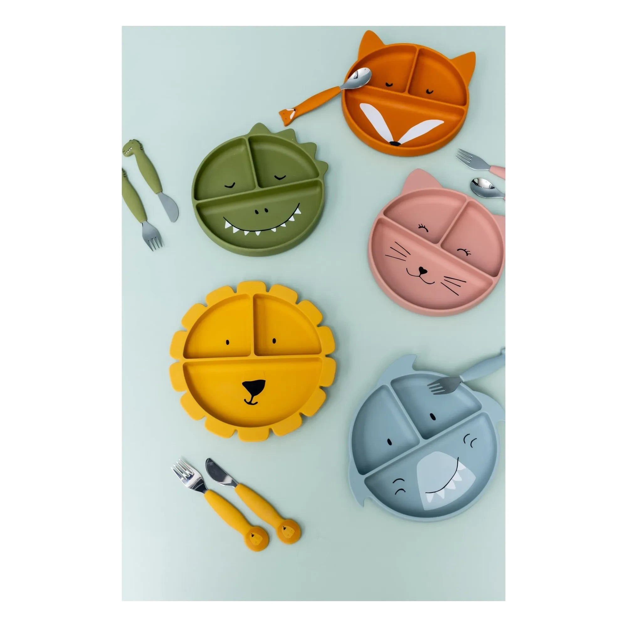 Trixie - Mrs. Cat Split Vacuum Plate | Pink