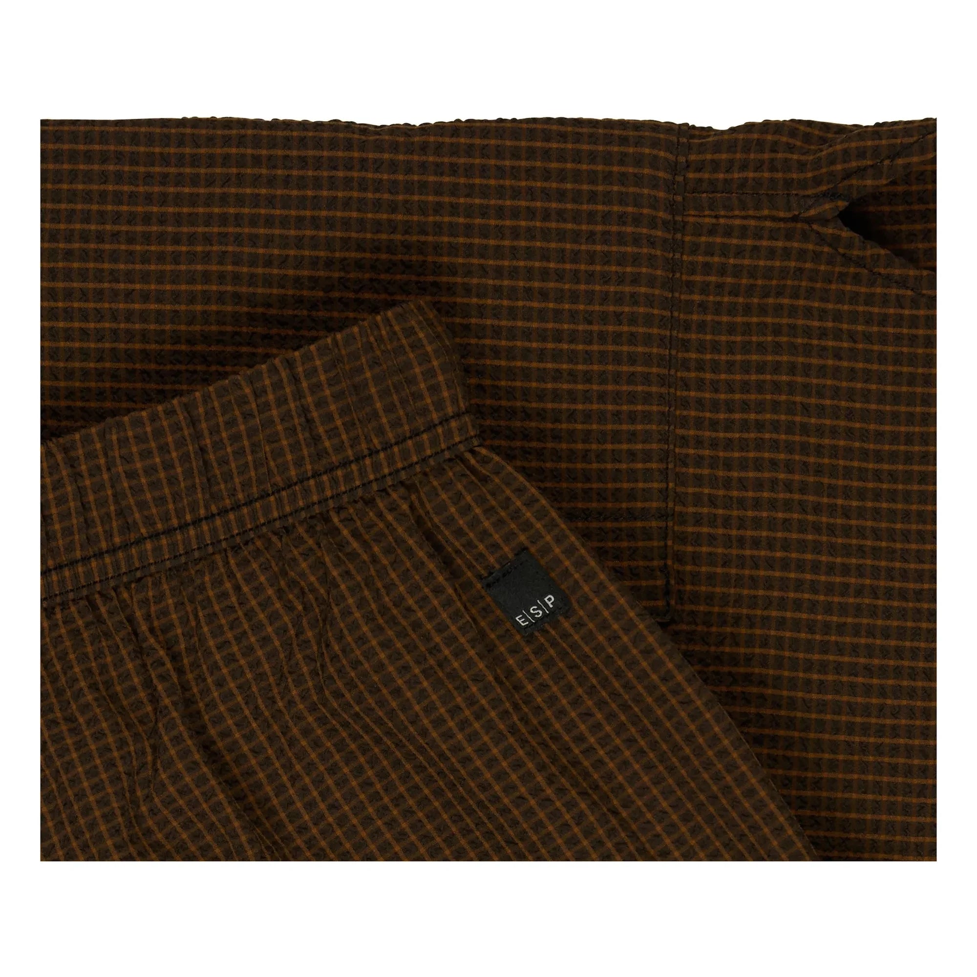 Element - Checked Shorts | Black