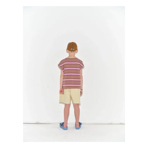 Main Story - Organic Cotton Loose Jogger Shorts | Heather White