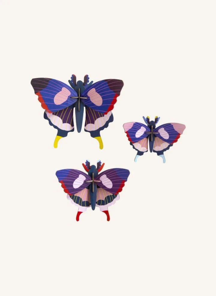 Studio Roof - Butterfly Wall Decorations - Set of 3