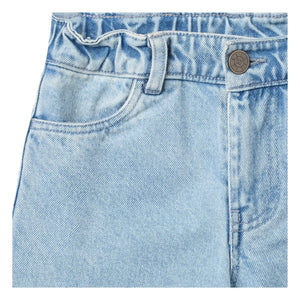Wheat - Bermuda Denim Christian Organic Cotton | Light Blue