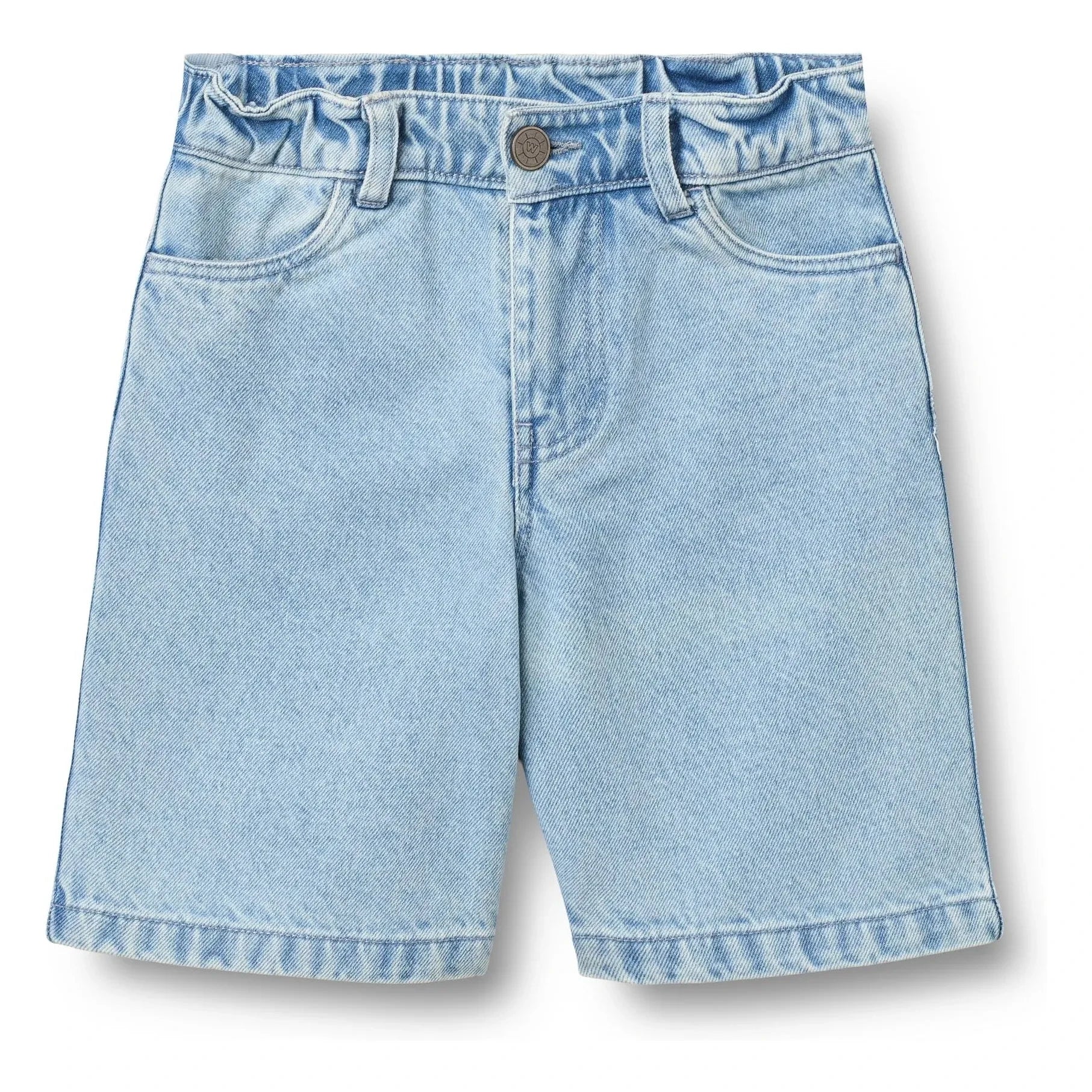 Wheat - Bermuda Denim Christian Organic Cotton | Light Blue