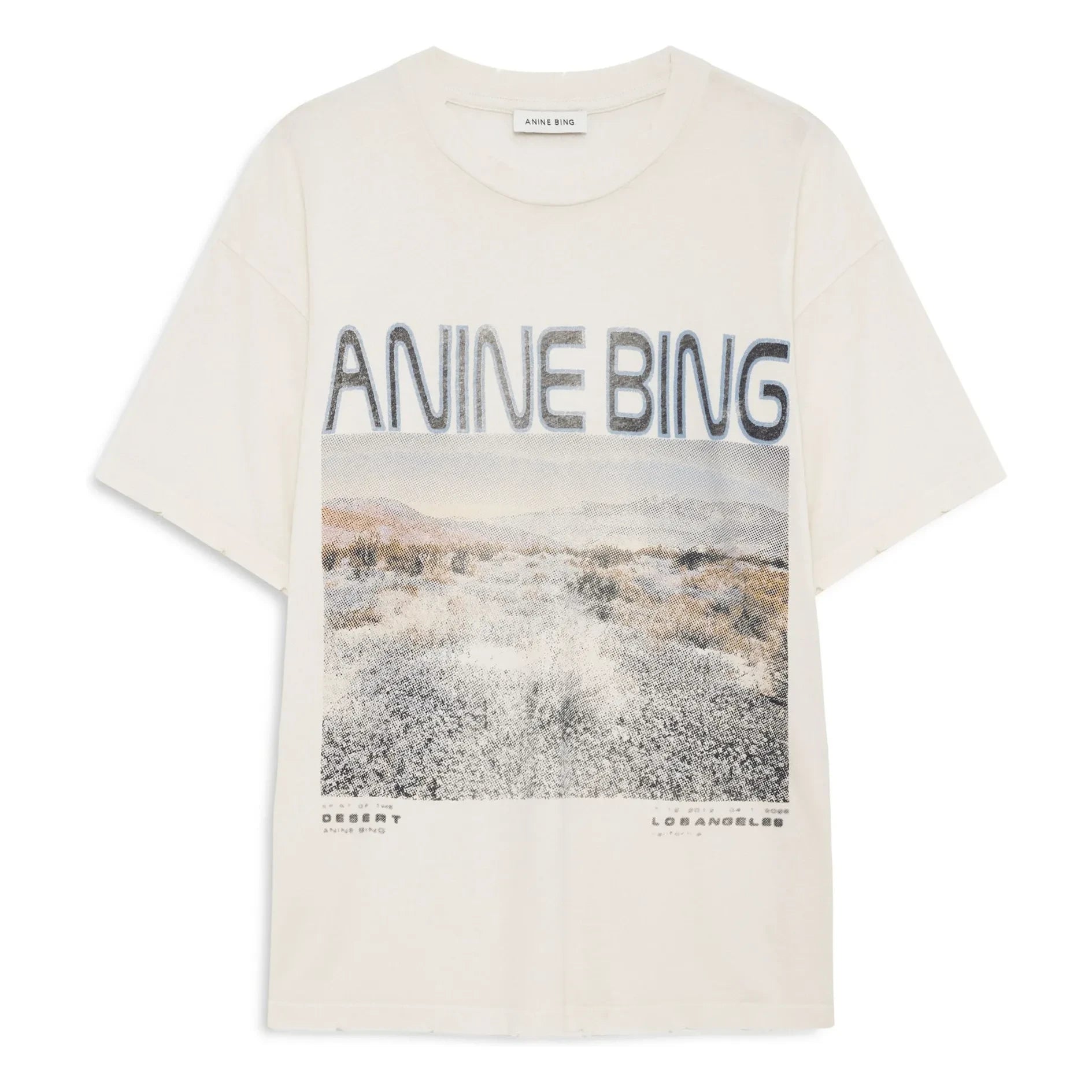 Anine Bing - Wildblumen T-Shirt | Creme