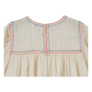 Emile et Ida – Bestickte Bluse | Creme