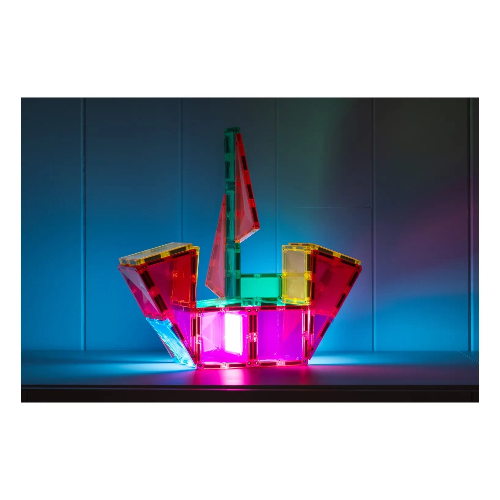 Connetix - Light Rocket Pack - 30 parça | Rainbow