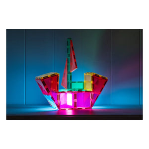 Connetix - Light Rocket Pack - 30 parça | Rainbow