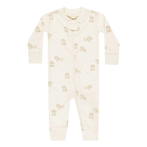 Quincy Mae - Baby Romper | Ecru