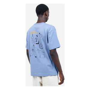 Olow - People T-Shirt | Azurblau