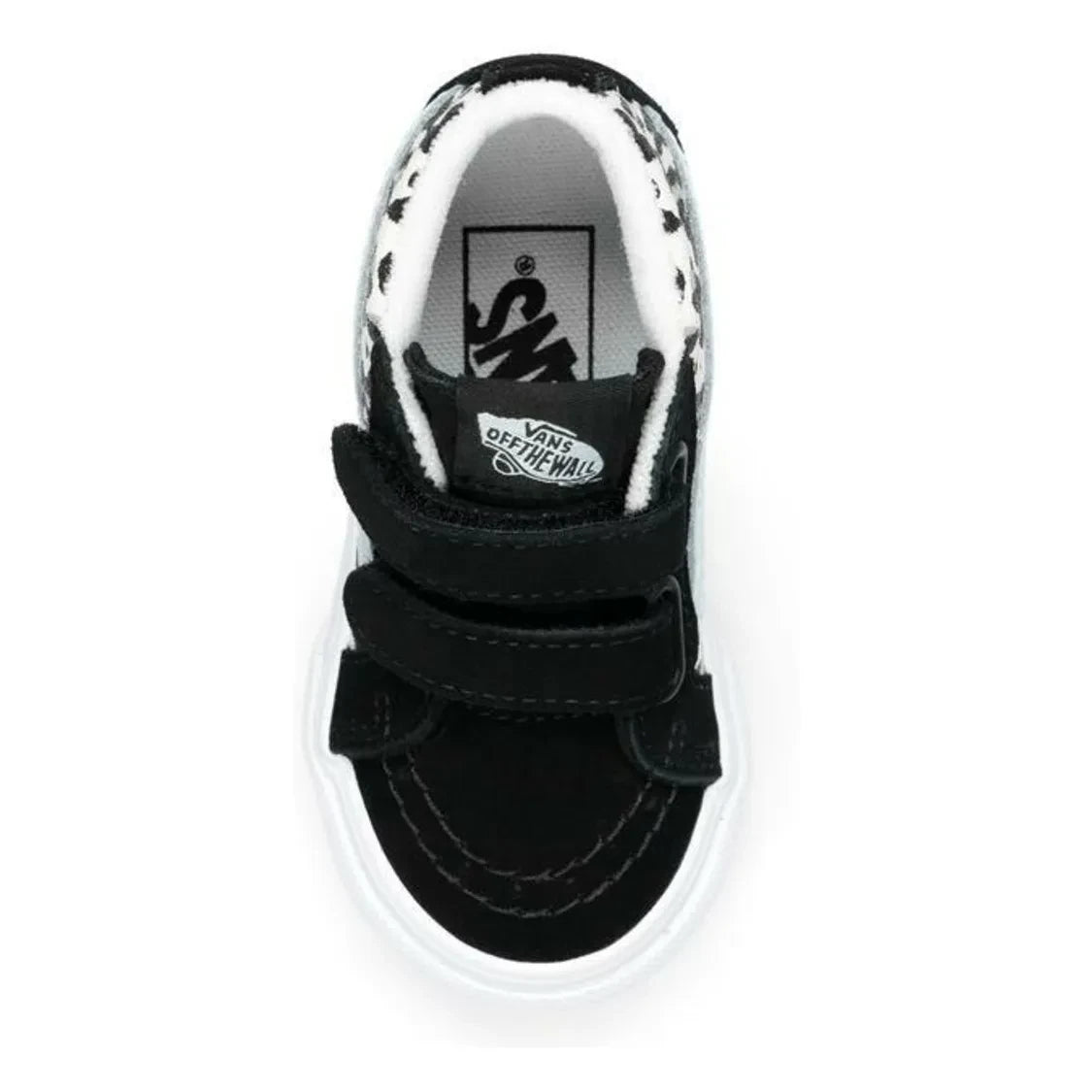 Vans - Scratch Sneakers SK8-Mid Reissue V Glitter | Hellblau