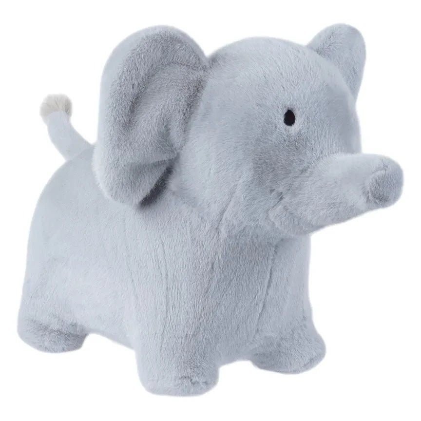 Wild & Soft - Hüpfender Elefant | Hellgrau