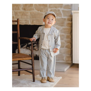 Quincy Mae - Grayson Organik Denim Pantolon | Gri mavi