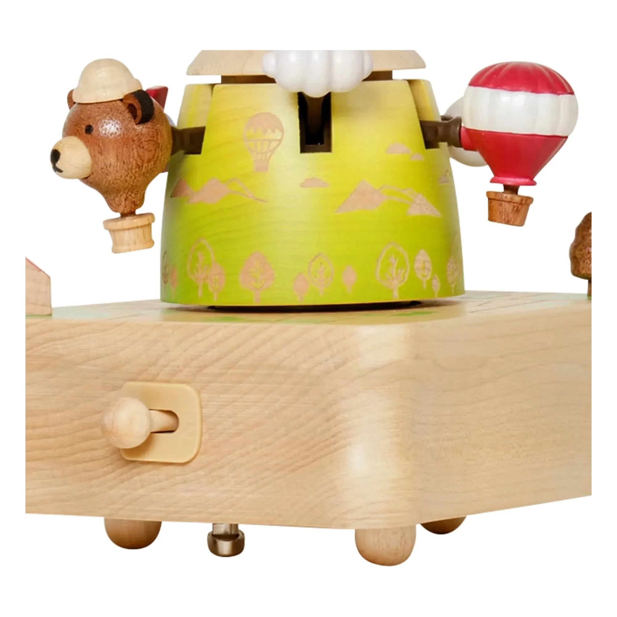 Wooderful life - Hot air balloon jukebox | Green