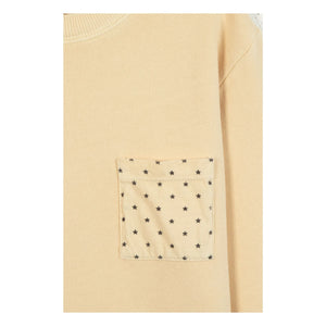 Bonton - Narciss Stern-Kapuzenpullover | Vanille