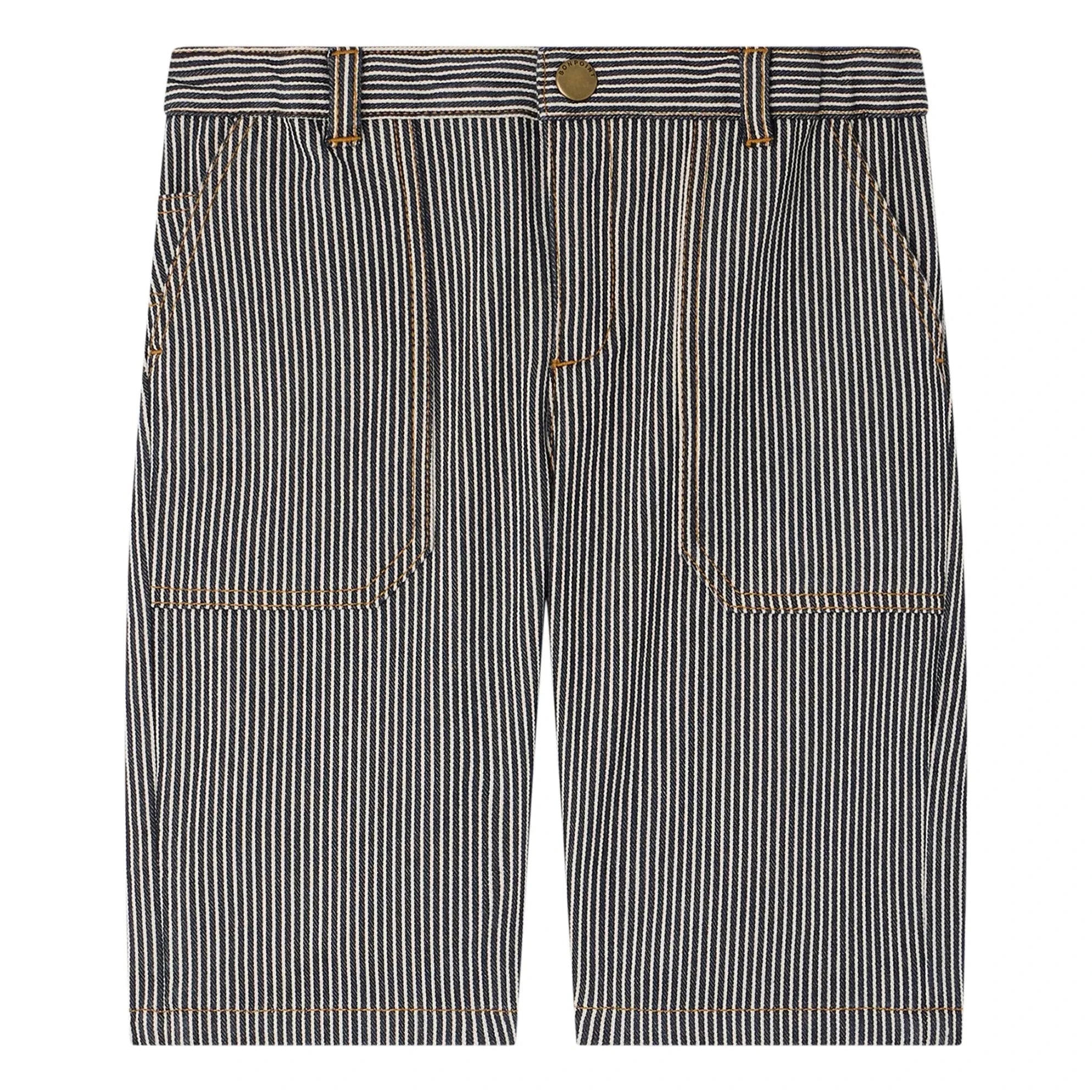 Bonpoint - Levon Shorts aus Bio-Baumwolle | Grau