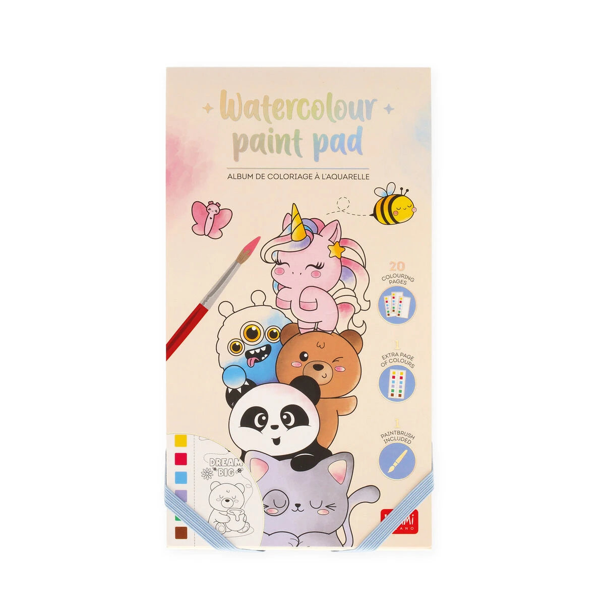 Legami - Cute Animals Watercolour Paint Pad