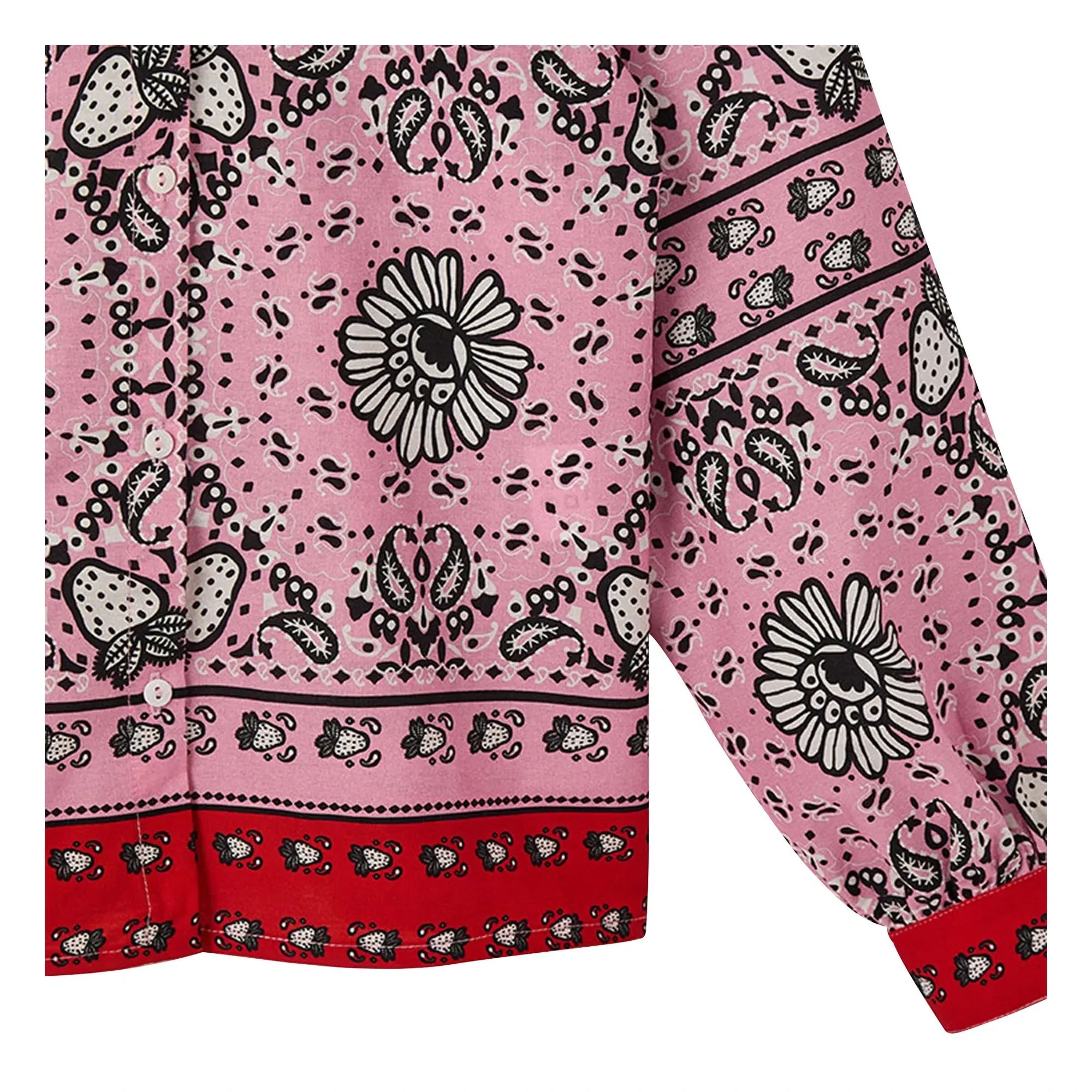 Fabula - Rosa Bandana Hemd
