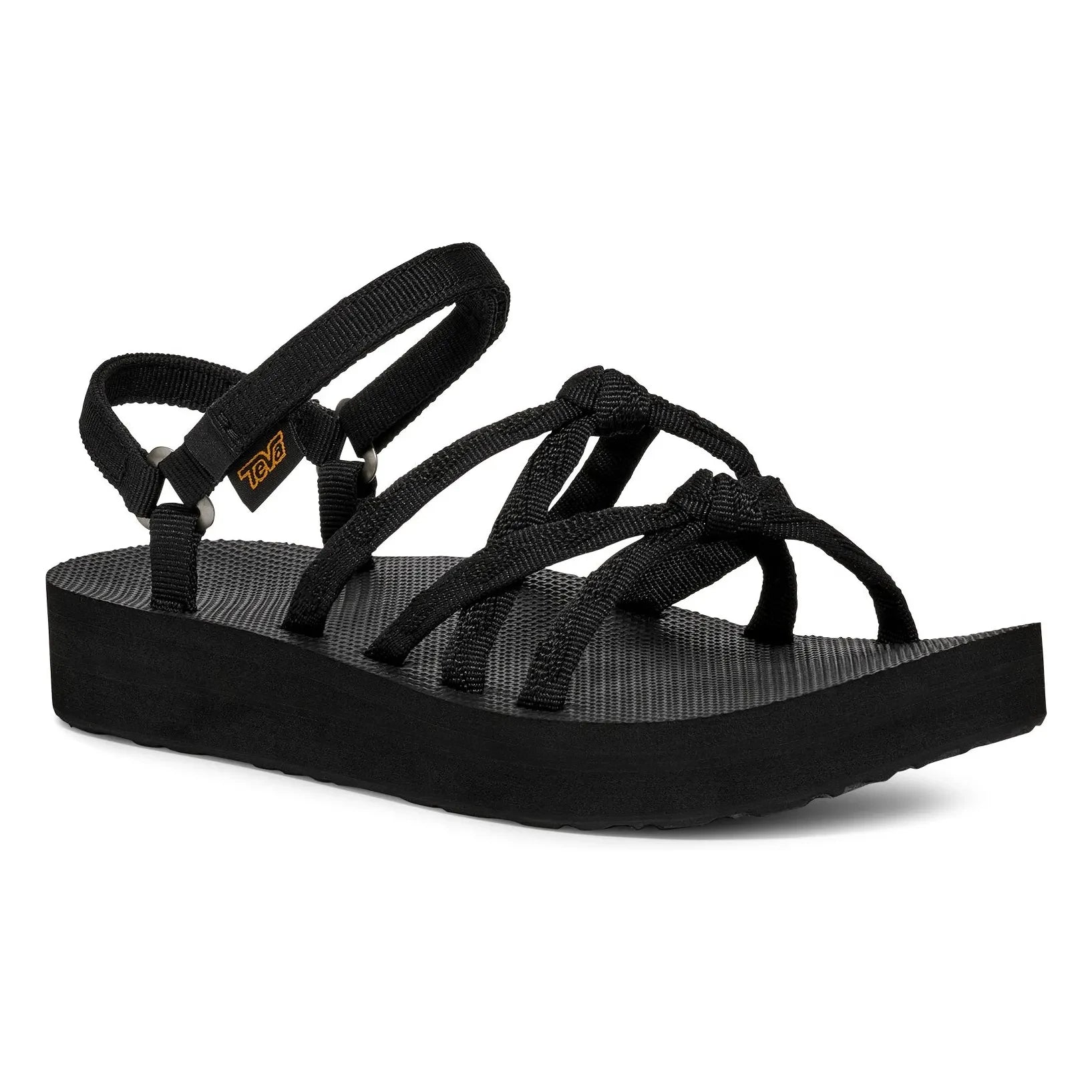 Teva - Midform Kena Slim Sandaletler | Siyah