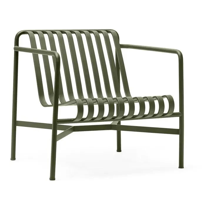 Hay - Palissade Lounge Sandalye, Ronan ve Erwan Bouroullec Tasarımı | Zeytin yeşili