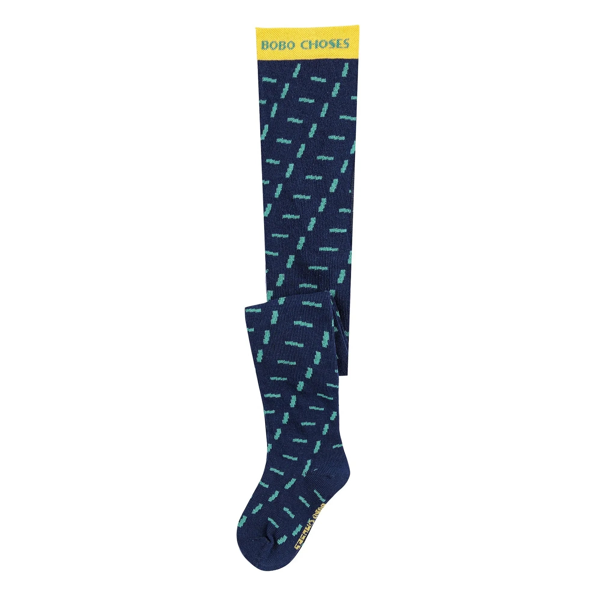Bobo Choses - Organic Cotton Tights | Navy Blue