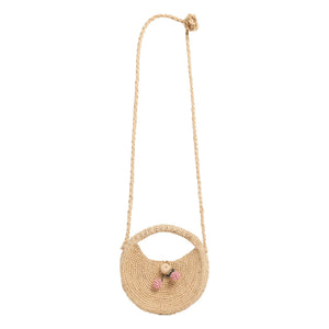 Bonpoint - Loulou Raphia Bag | Natural