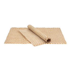 Le Monde Sauvage - Quadrate Tapete - 12er Set | Braun