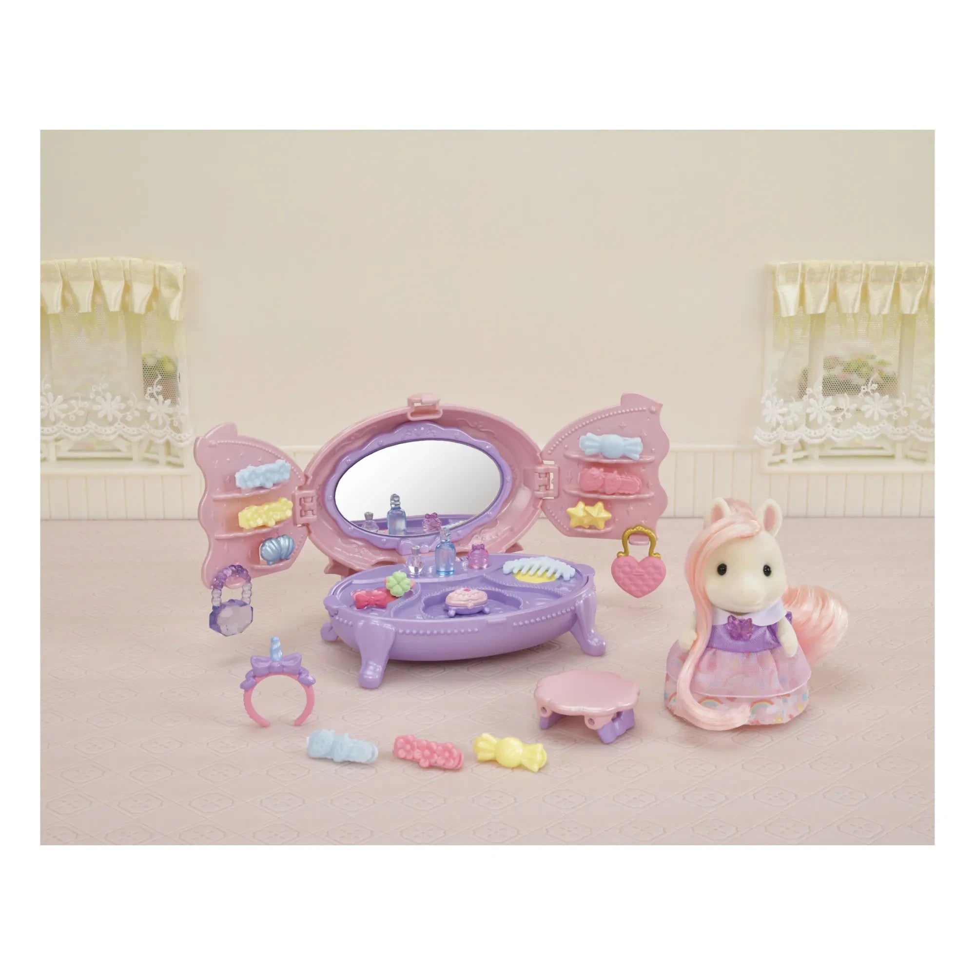Sylvanian Families - Ponys Schminktisch-Set
