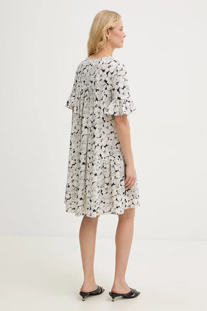 Pamuklu elbise Weekend Max Mara FUOCO