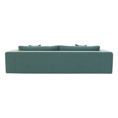 Panac Edition - Bellechasse leichtes 4-Sitzer-Sofa, Rohsamt - 260 cm | Moosgrün