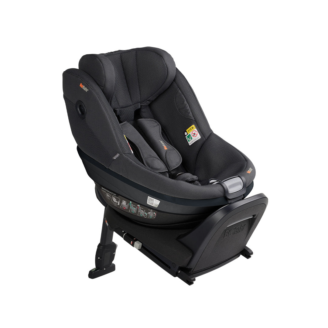 BeSafe Beyond 2 360 Car Seat - Anthracite Mesh-Car Seats-Anthracite Mesh- | Natural Baby Shower