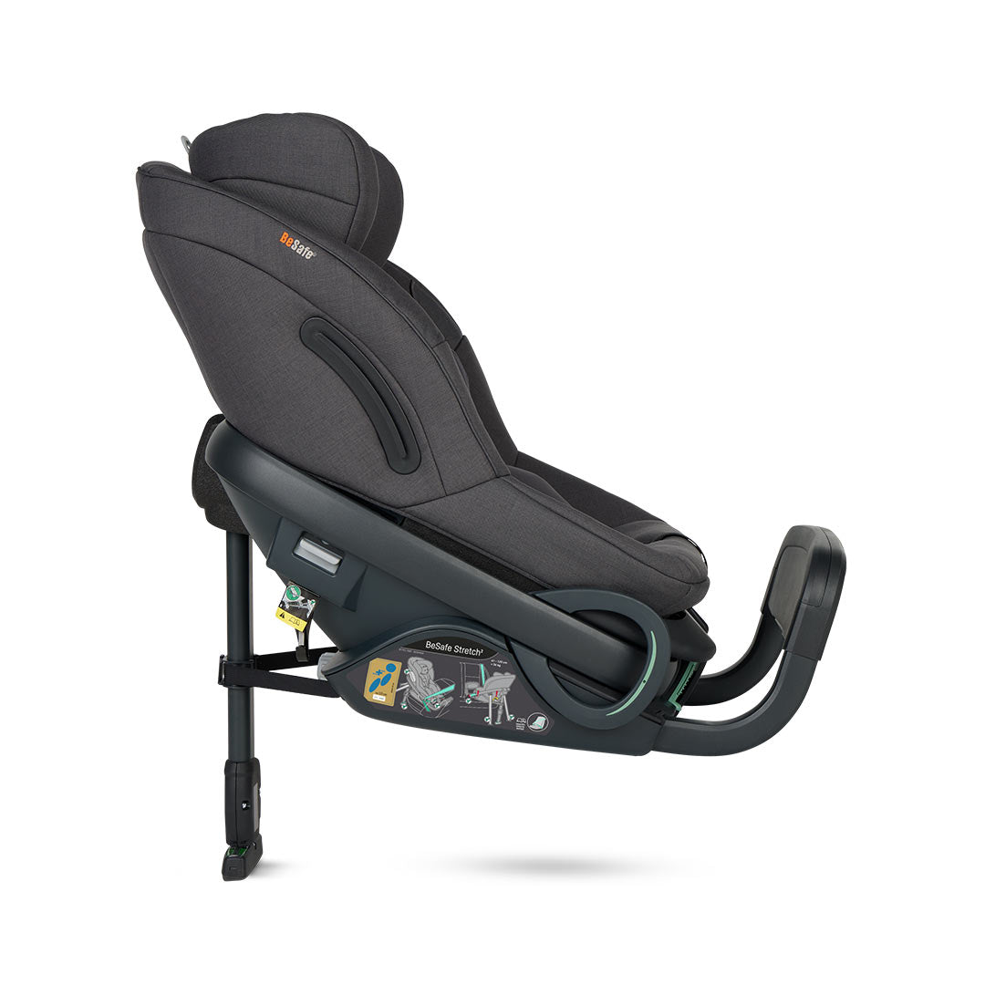 BeSafe Stretch 2 Car Seat - Dark Grey Melange-Car Seats-Dark Grey Melange- | Natural Baby Shower