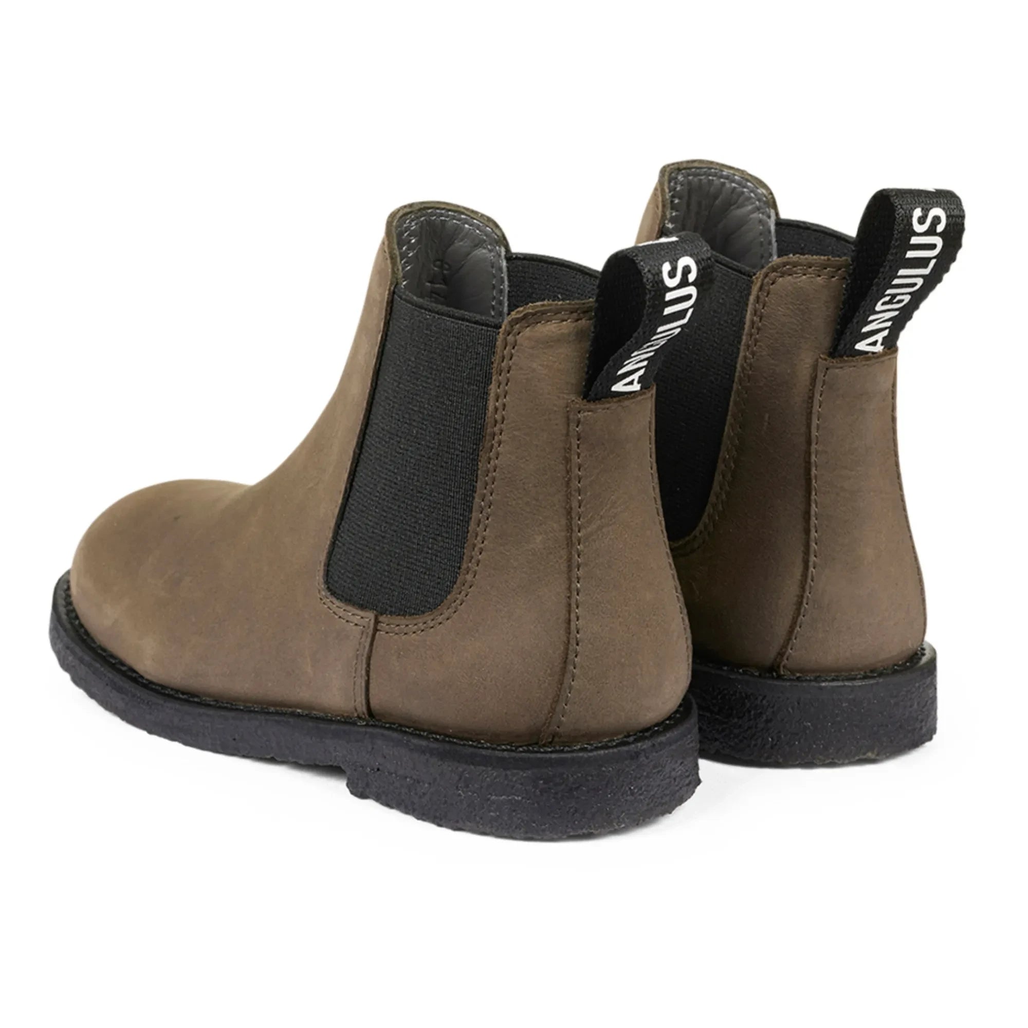 Angulus - Chelsea Boots mit Riemen | Khaki