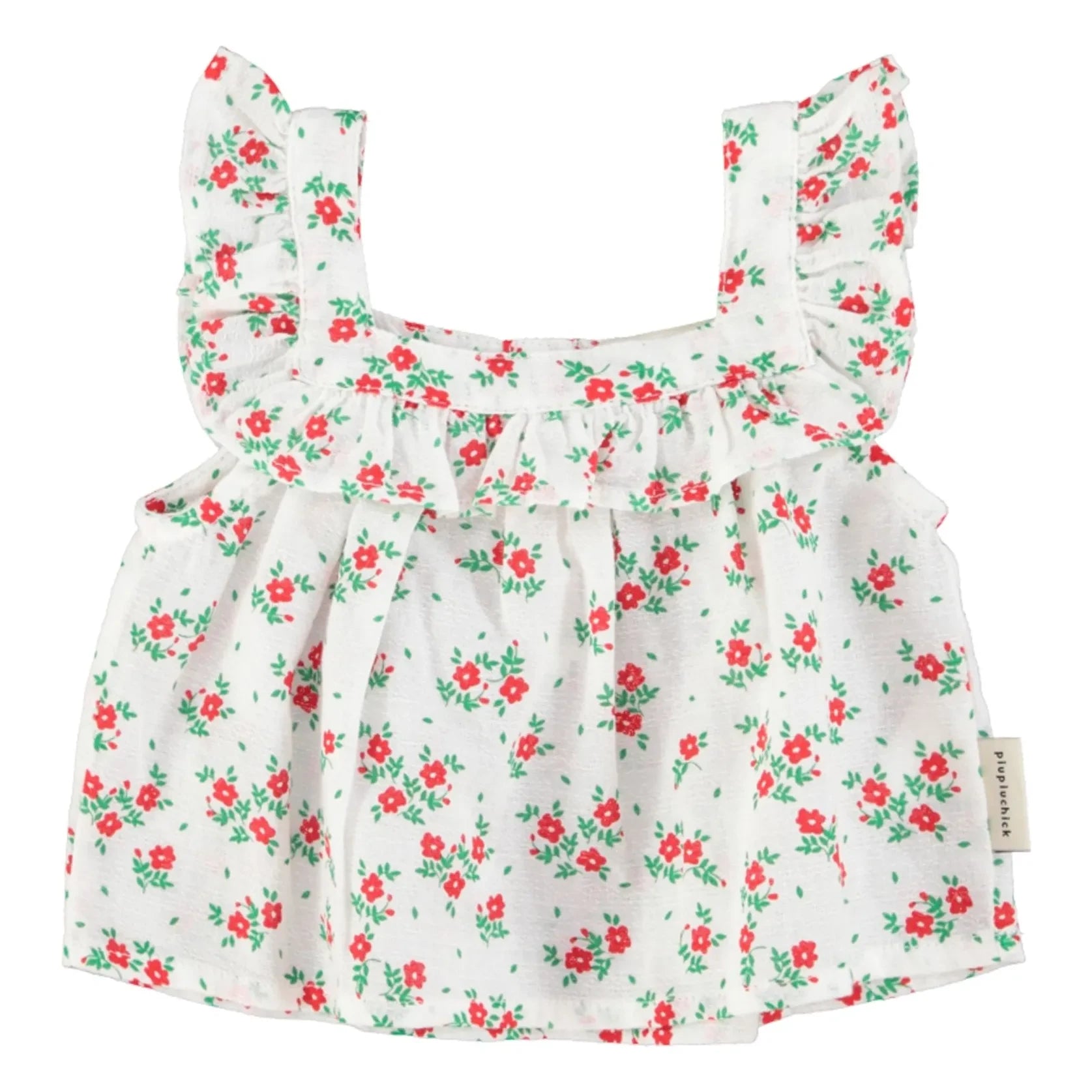Piupiuchick - Bluse aus Bio-Baumwolle | Weiß