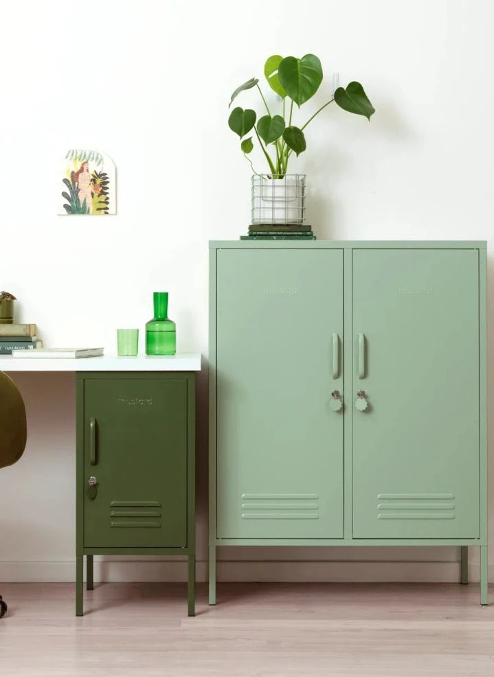 Mustard Made - Midi Metal Storage Unit | Sage