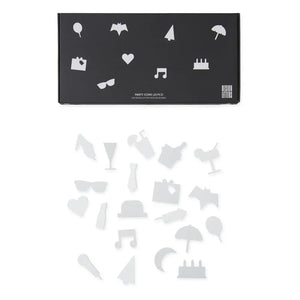 Design Letters - Mesaj Panosu Parti İkonları - 20'li Set