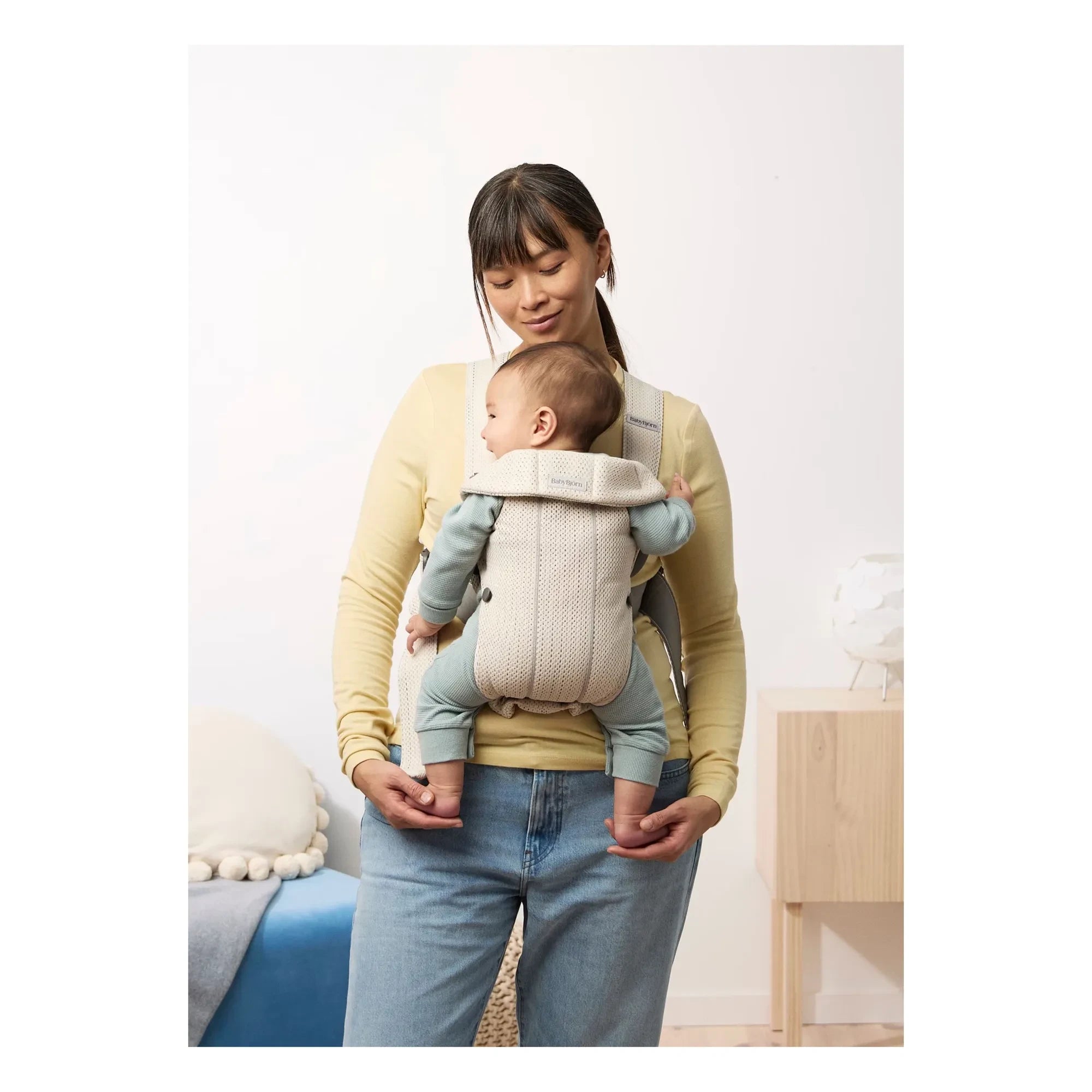 BabyBjörn - Mini Mesh Baby Carrier | Cream