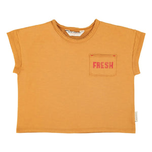 Piupiuchick - T-Shirt Erdbeere | Camel