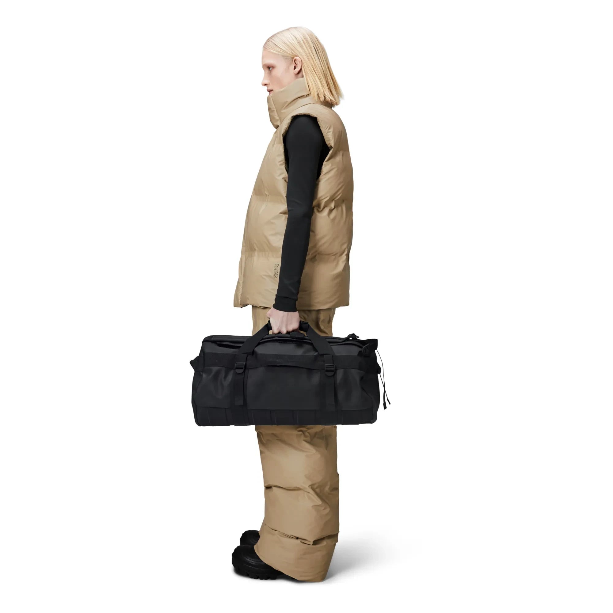 Rains - Kleine Texel Duffel Bag | Schwarz