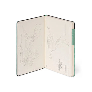 Legami - Blank Pages and Monochrome Soft Cover Notebook - Botanic Garden - My Notebook